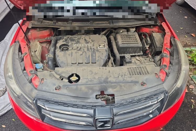 Used Zotye Z500 2015 1.5T Manual Luxury Model Engine Bay