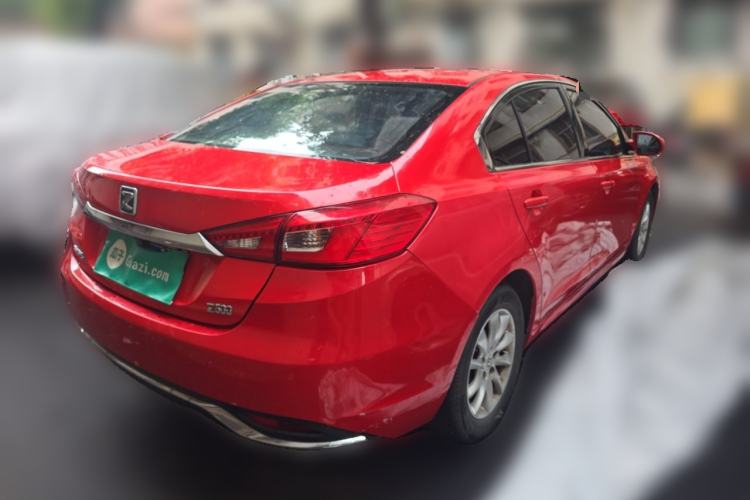 Used Zotye Z500 2015 1.5T Manual Luxury Model Rear Right 45 Deg