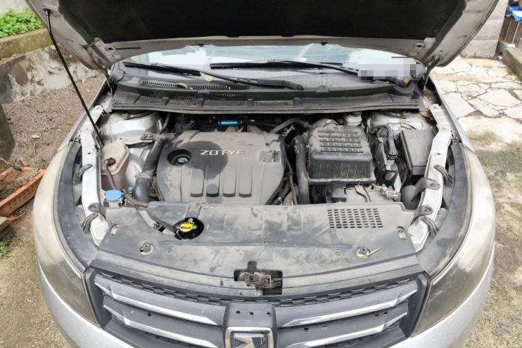 Used Zotye Z500 2015 1.5T Manual Luxury Model Engine Bay