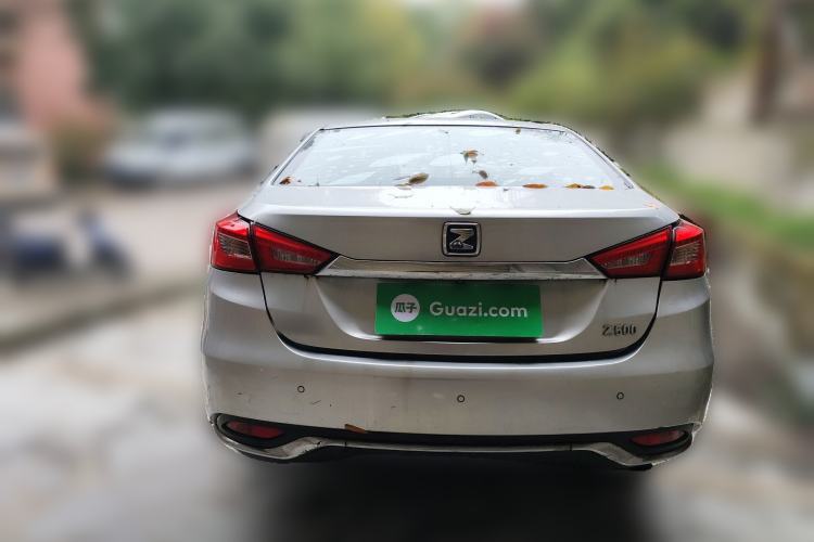 Used Zotye Z500 2015 1.5T Manual Luxury Model Rear
