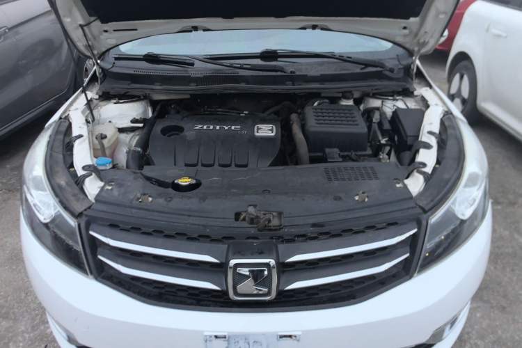 Used Zotye Z500 2015 1.5T Manual Luxury Model Engine Bay