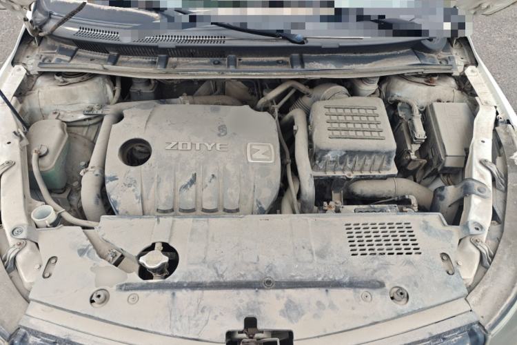 Used Zotye Z500 2015 1.5T Manual Luxury Model Engine Bay