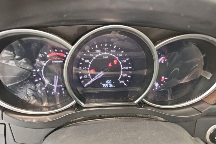 Used Zotye Z500 2015 1.5T Manual Luxury Model Instrument Cluster