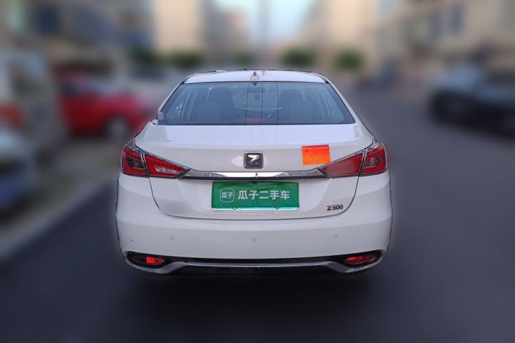 Used Zotye Z500 2015 1.5T Manual Luxury Model Rear
