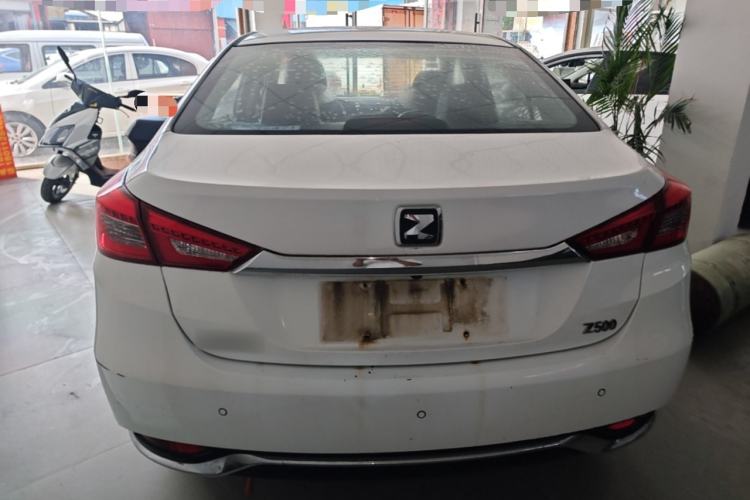 Used Zotye Z500 2015 1.5T Manual Luxury Model Rear
