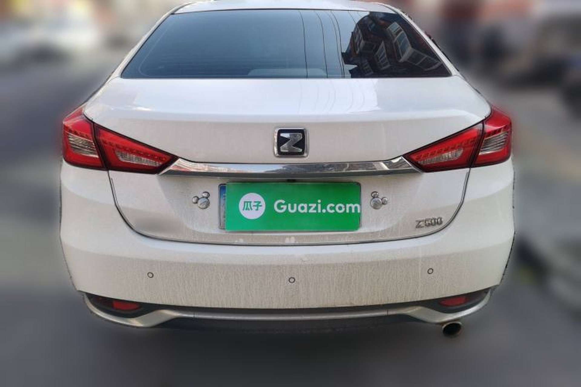 Used Zotye Z500 2015 1.5T CVT Luxury Model Rear