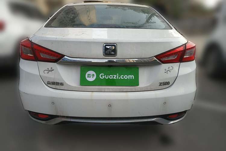 Used Zotye Z500 2015 1.5T Manual Luxury Model Rear