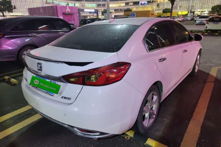 Used Zotye Z500 2015 1.5T CVT Luxury Model Rear Right 45 Deg