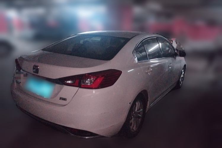 Used Zotye Z500 2015 1.5T CVT Luxury Model Rear Right 45 Deg