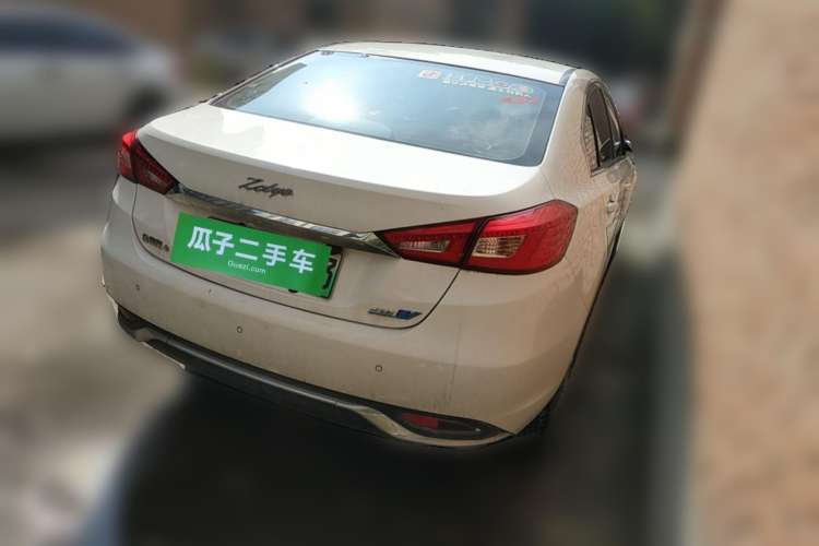 Used Zotye Z500 2019 EV Pro Luxury Model Rear Right 45 Deg
