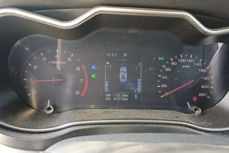Used Zotye Z560 2017 1.5T CVT Luxury Model Instrument Cluster