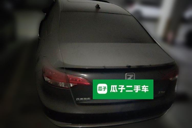 Used Zotye Z700 2016 1.8T Manual Elegant Model Rear