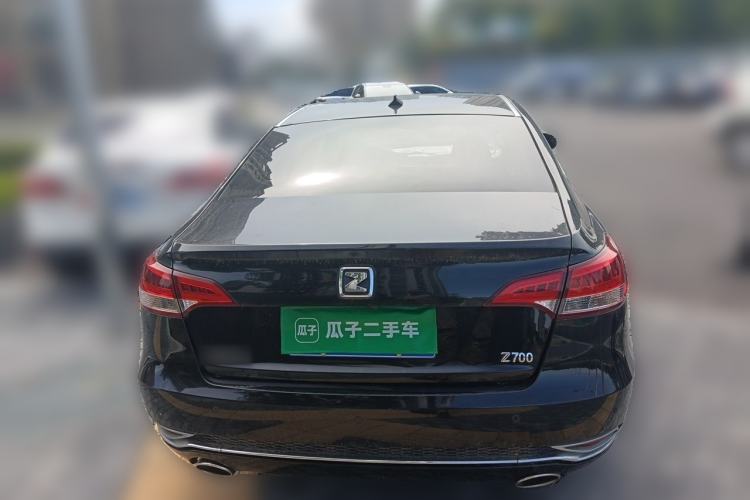 Used Zotye Z700 2016 1.8T Manual Luxury Model Rear