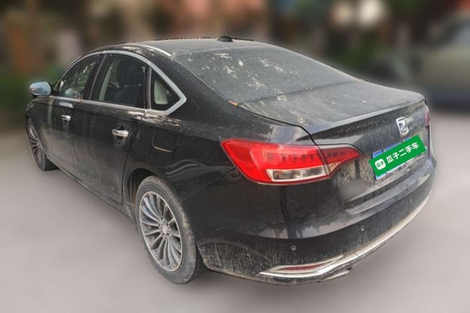 Used Zotye Z700 2016 1.8T DCT Elegant Version Rear Left 45 Deg