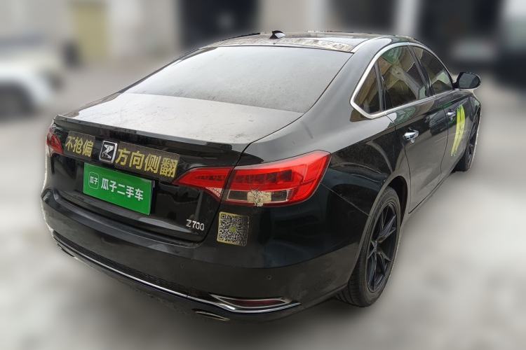 Used Zotye Z700 2016 1.8T DCT Luxury Model Rear Right 45 Deg
