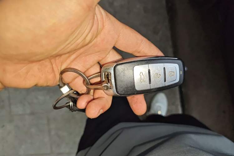 Used Zotye Z700 2016 1.8T DCT Elegant Version Vehicle Key