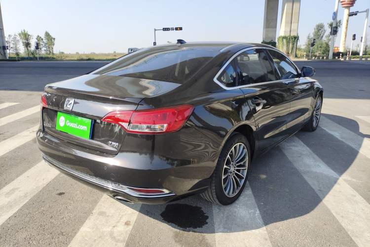 Used Zotye Z700 2016 1.8T DCT Luxury Model Rear Right 45 Deg