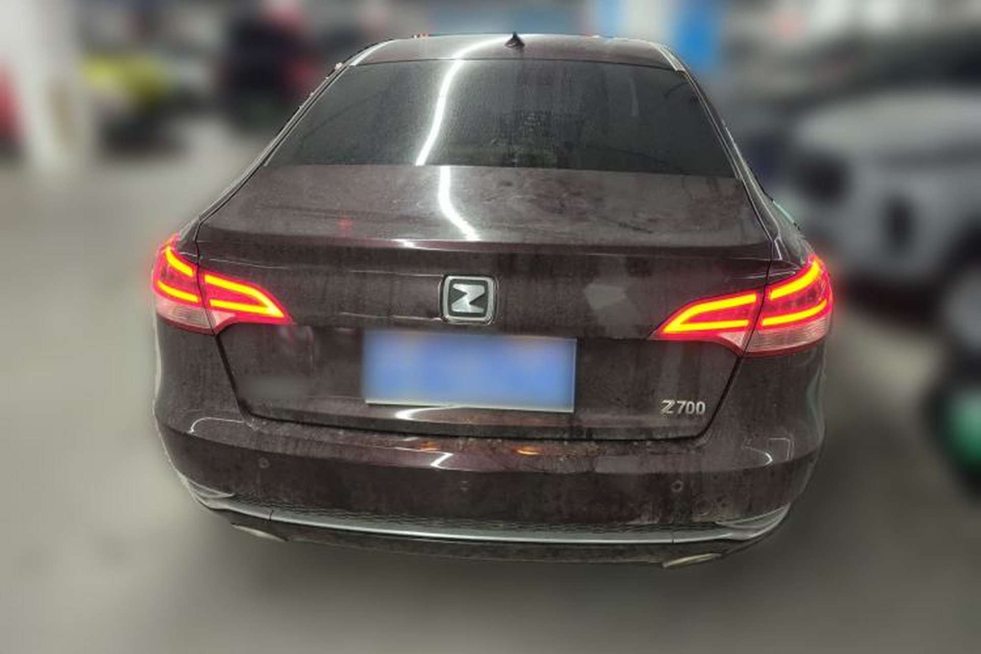 Used Zotye Z700 2016 1.8T DCT Prestige Edition Rear