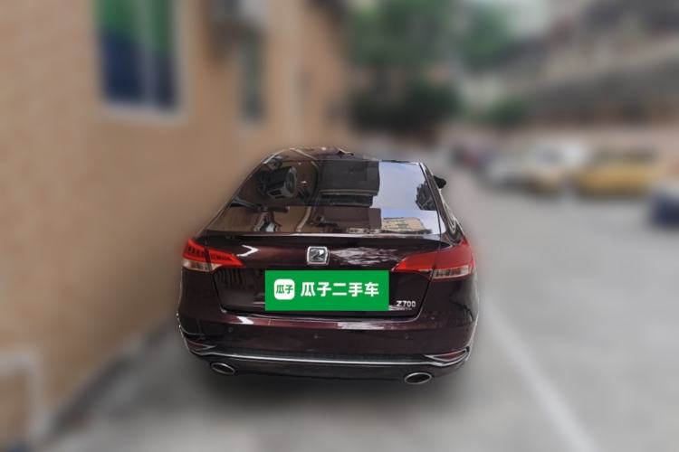 Used Zotye Z700 2016 1.8T DCT Prestige Edition Rear