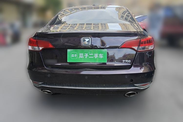Used Zotye Z700 2016 1.8T Manual Elegant Model Rear