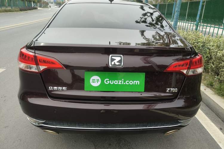 Used Zotye Z700 2016 1.8T DCT Elegant Version Rear