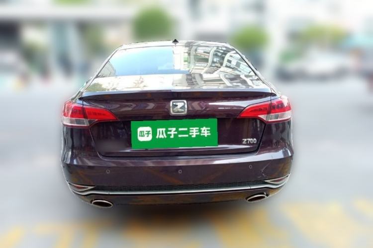 Used Zotye Z700 2016 1.8T Manual Luxury Model Rear