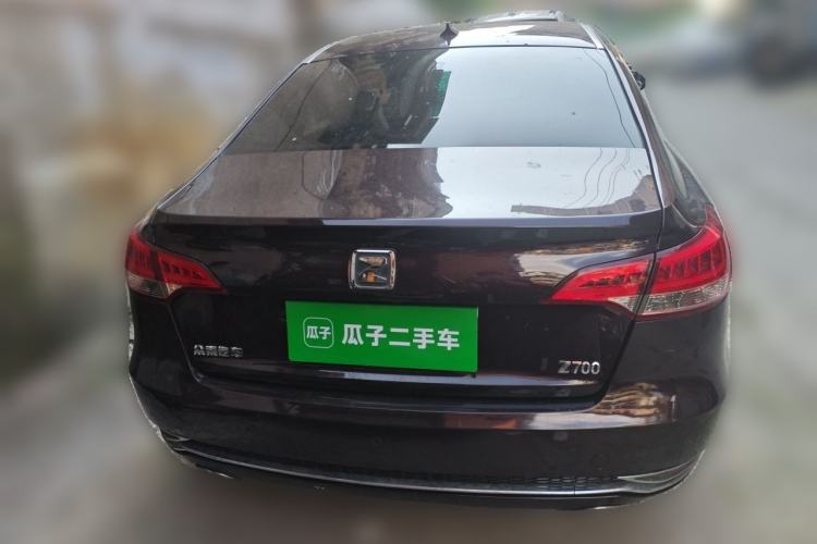 Used Zotye Z700 2016 1.8T Manual Luxury Model Rear