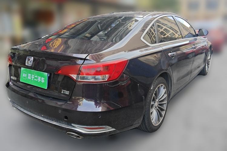 Used Zotye Z700 2016 1.8T Manual Elegant Model Rear Right 45 Deg