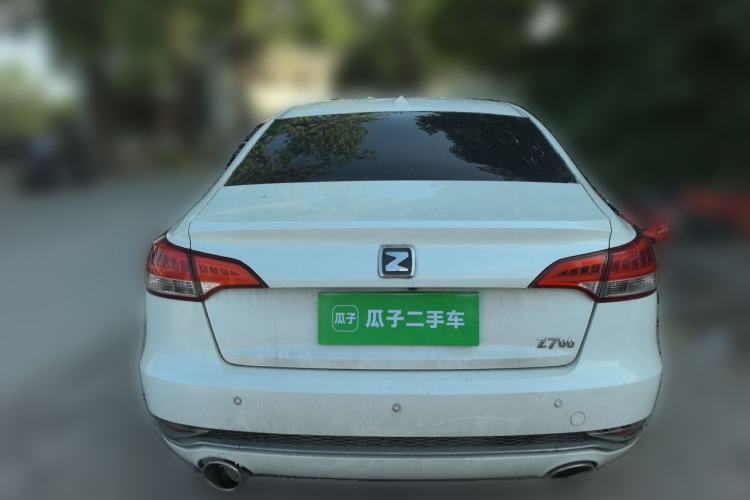 Used Zotye Z700 2016 1.8T Manual Luxury Model Rear
