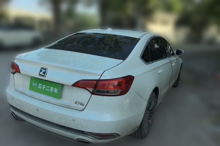 Used Zotye Z700 2016 1.8T Manual Luxury Model Rear Right 45 Deg