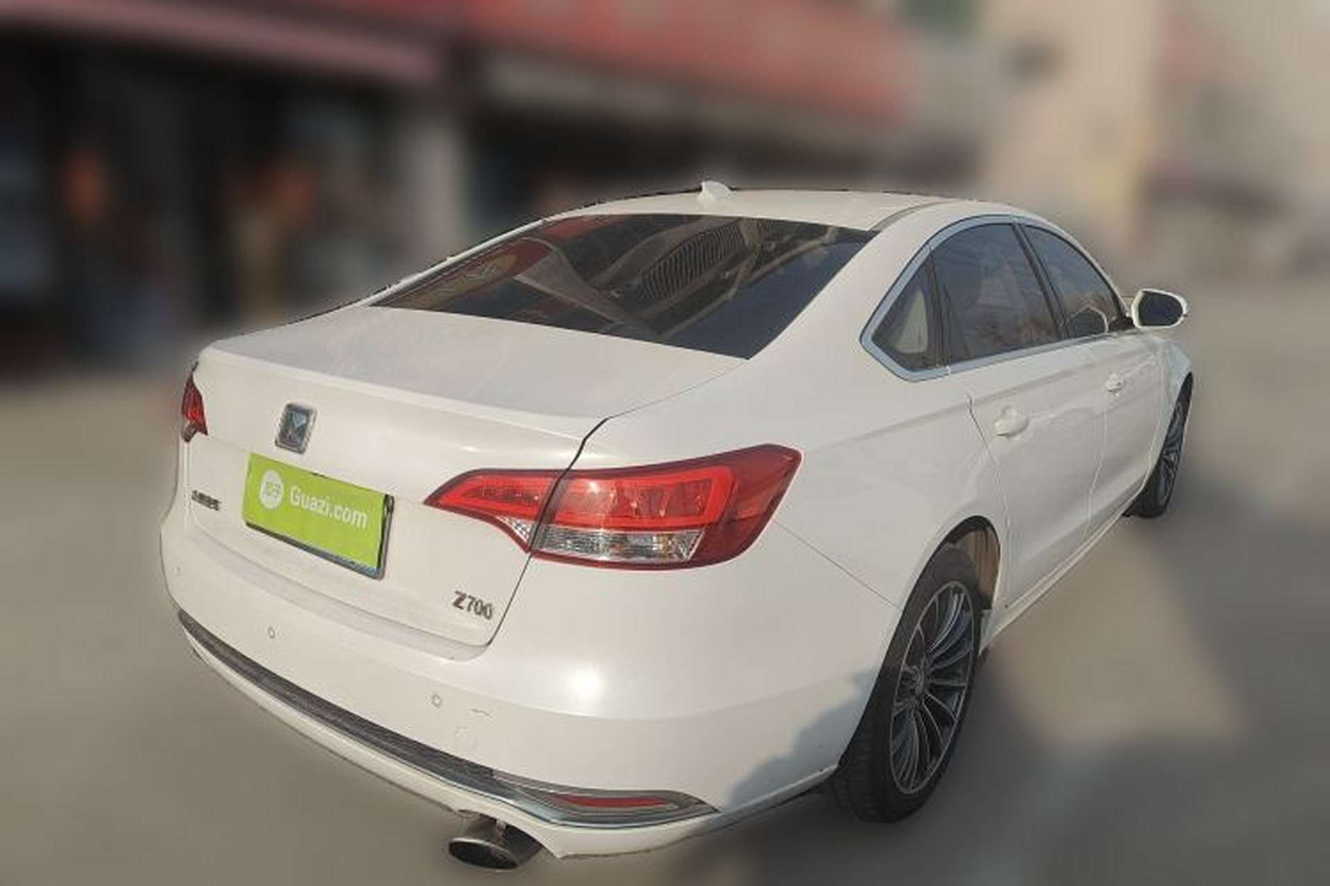 Used Zotye Z700 2016 1.8T Manual Luxury Model Rear Right 45 Deg