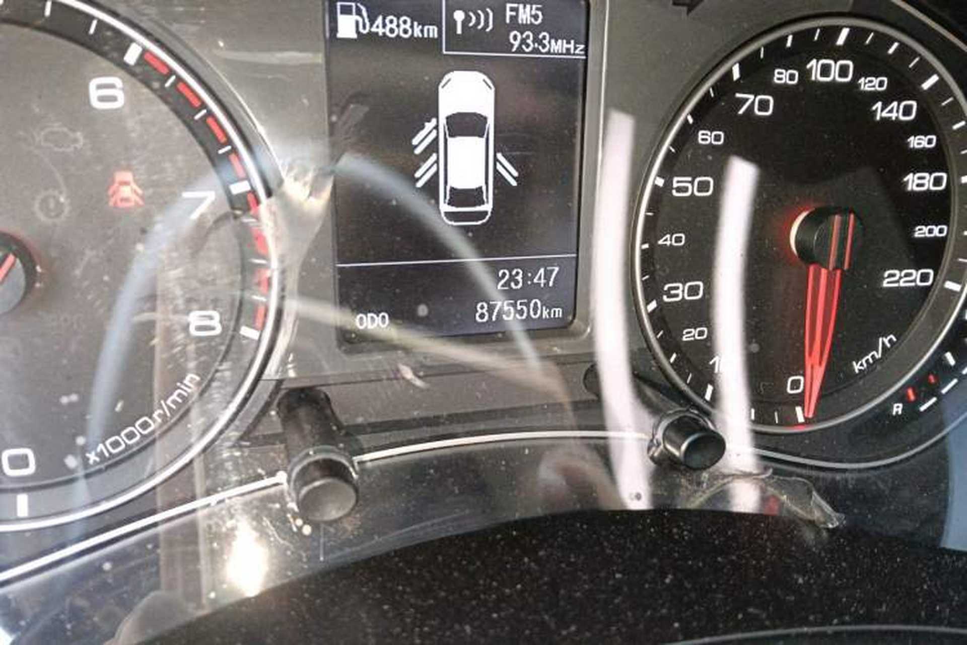Used Zotye Z700 2018 Z700H 1.8T Manual Luxury Edition Odometer Close Up