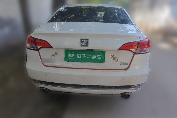 Used Zotye Z700 2018 Z700H 1.8T Manual Luxury Edition Rear