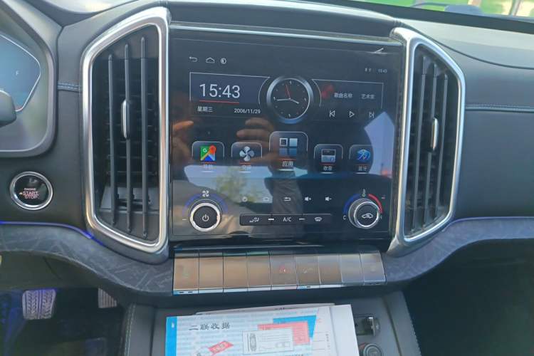 Used Zxauto 1949 2022 2.3T Commercial Version Diesel Manual 4x4 Luxury Big Double-Cab Audio And AC Panel
