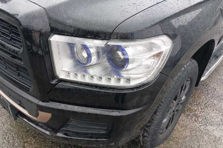 Used Zxauto 1986 2023 2.8T Heavy-Duty Manual Diesel 4x4 Big Double Flatbed JE493ZLQ6E Left Front Headlight