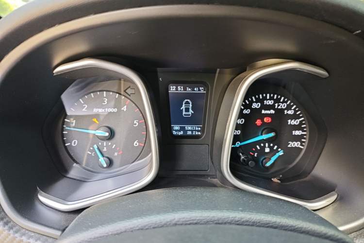 Used Zxauto 1986 2023 2.8T Heavy-Duty Manual Diesel Two-Wheel Drive Big Double Cab JE493ZLQ6E Instrument Cluster