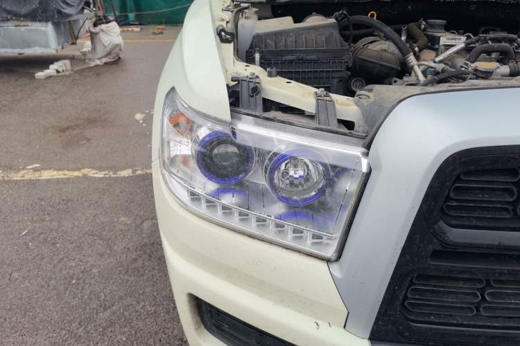 Used Zxauto 1986 2023 2.8T Heavy-Duty Manual Diesel Two-Wheel Drive Big Double Flatbed JE493ZLQ6E Right Front Headlight