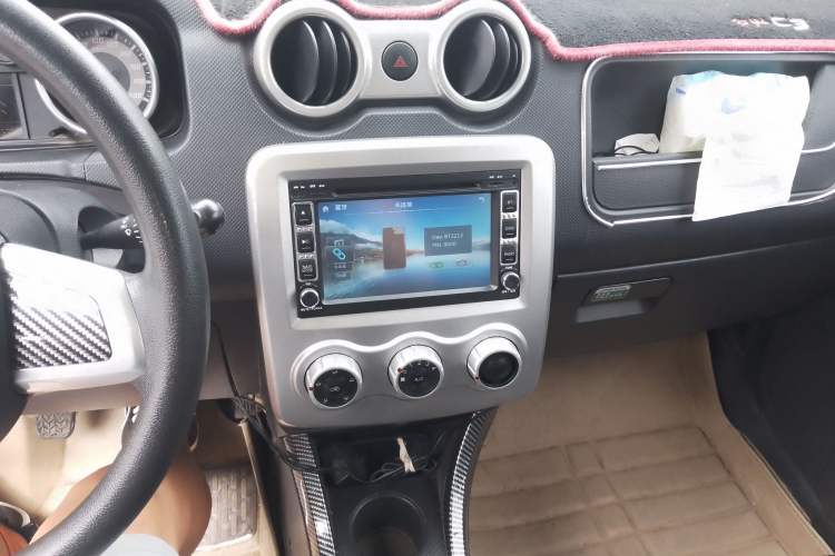 Used Zxauto C3 2014 1.5L Manual Business Edition Audio And AC Panel