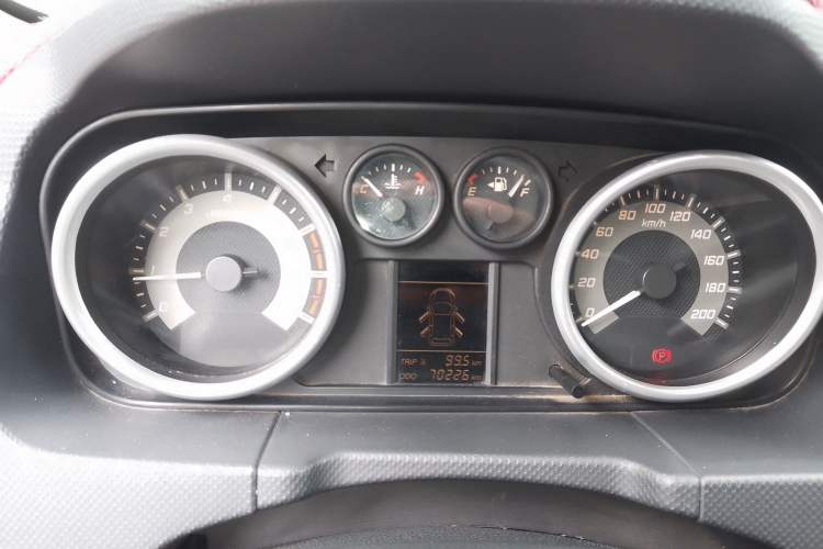 Used Zxauto C3 2014 1.5L Manual Business Edition Instrument Cluster