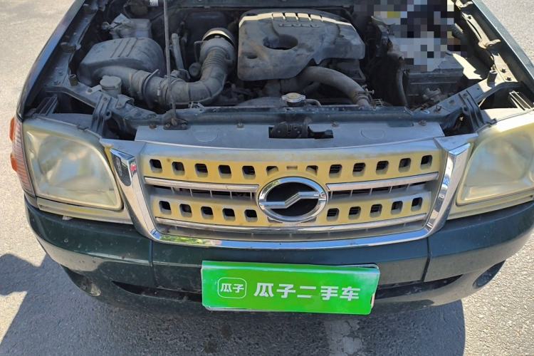 Used Zxauto Grandtiger 2013 2.8T Diesel Two-Wheel Drive Common Rail Engine Bay