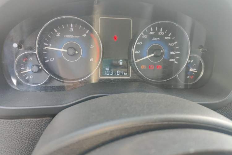 Used Zxauto Grandtiger 2014 2.8T Two-Wheel-Drive Diesel Elite Version Odometer Close Up