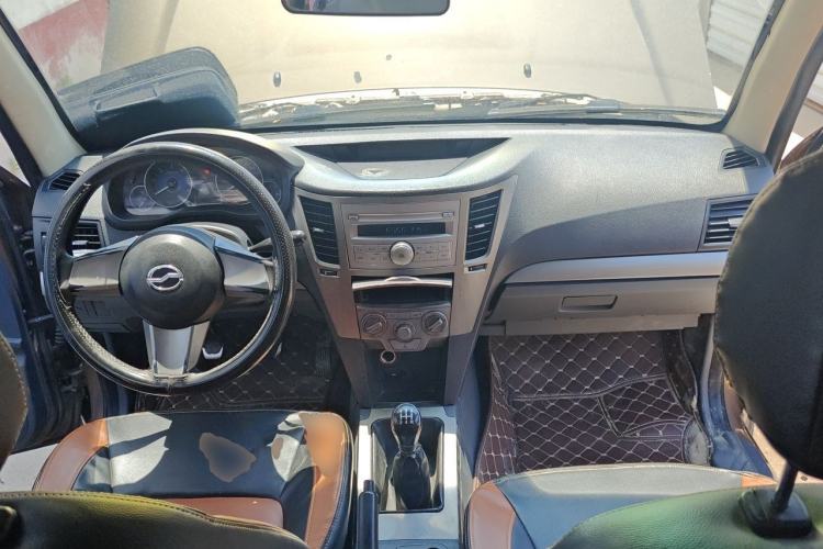 Used Zxauto Grandtiger 2015 2.8T Diesel Two-Wheel Drive Value-Added Big Double Center Console