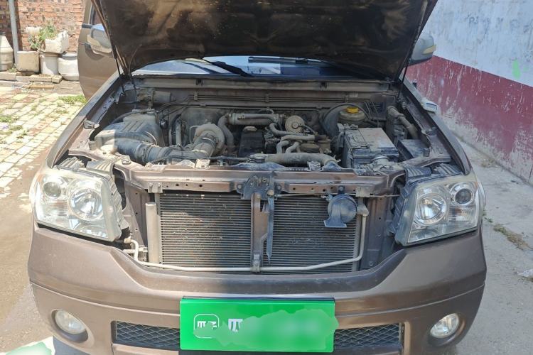 Used Zxauto Grandtiger 2015 2.8T Diesel Two-Wheel Drive Value-Added Big Double Engine Bay