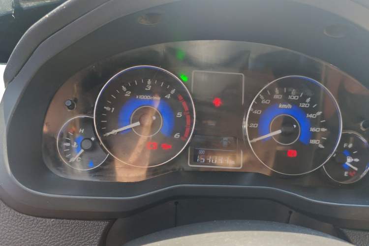 Used Zxauto Grandtiger 2015 2.8T Diesel Two-Wheel Drive Value-Added Big Double Instrument Cluster