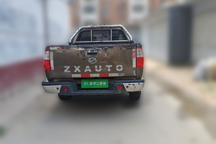 Used Zxauto Grandtiger 2015 2.8T Diesel Two-Wheel Drive Value-Added Big Double Rear