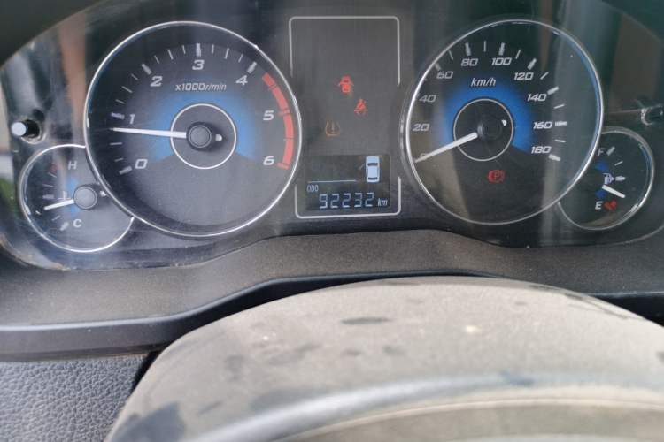 Used Zxauto Grandtiger 2016 Isuzu 2.8T Diesel 4x4 Elite Model Odometer Close Up