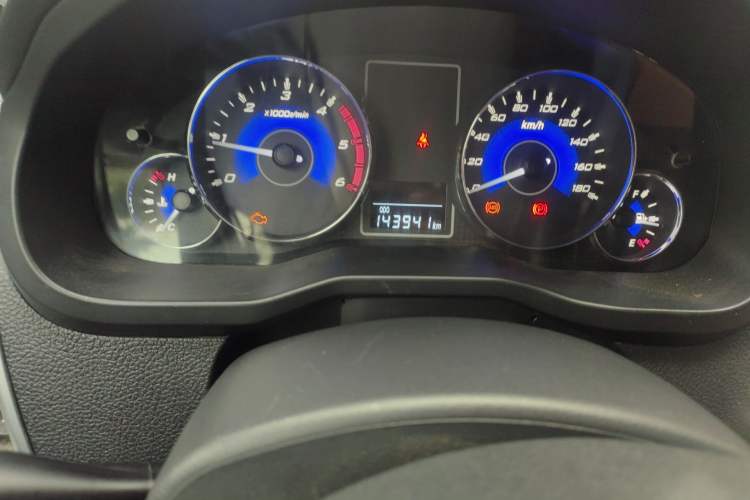 Used Zxauto Grandtiger 2016 Isuzu 2.8T Diesel Two-Wheel-Drive Elite Model Odometer Close Up
