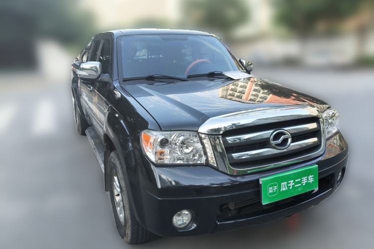 Used Zxauto Grandtiger 2018 2.8T Diesel China V Standard Two-Wheel Drive Elite Version Big Double Cab CA4D28C5-1B Front Right 45 Deg