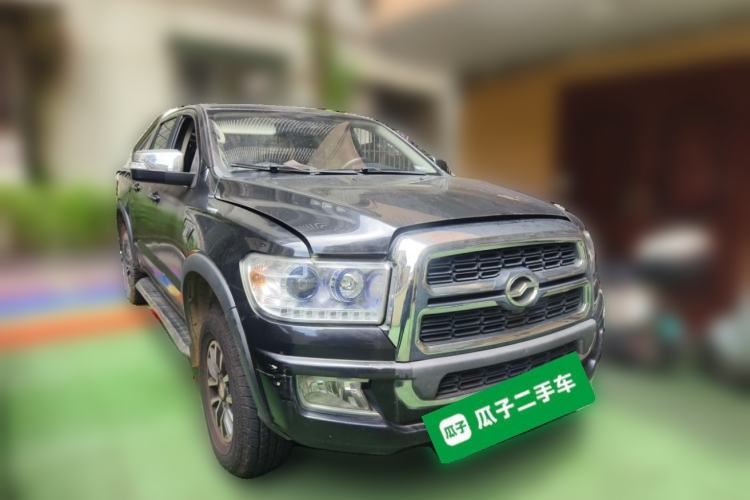 Used Zxauto Grandtiger 2018 2.5T Off-Road Version Diesel China V Two-Wheel Drive Luxury Grade Medium Double Cabin SD4V25R-100 Front Right 45 Deg