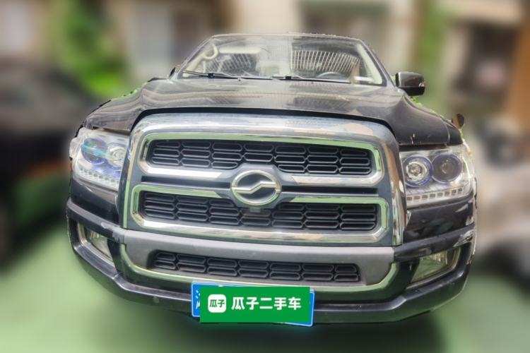 Used Zxauto Grandtiger 2018 2.5T Off-Road Version Diesel China V Two-Wheel Drive Luxury Grade Medium Double Cabin SD4V25R-100 Front